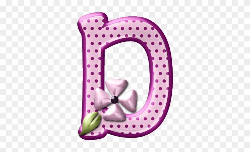 Alfabeto Floral Rosasd - Polka Dot #404777