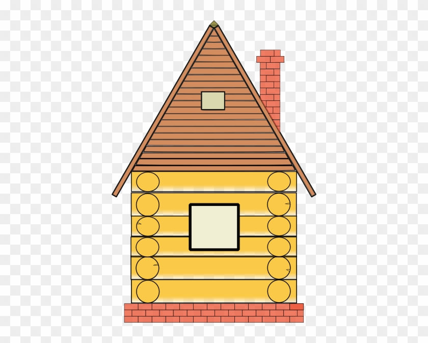 Source - - Wood House Clipart Png #404794