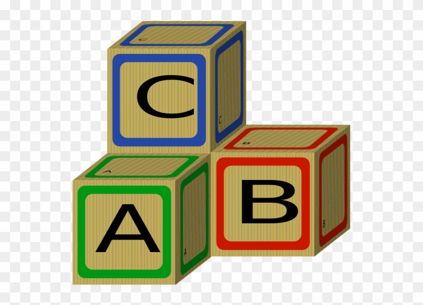 Box Clipart Abc - Block Clipart #404827