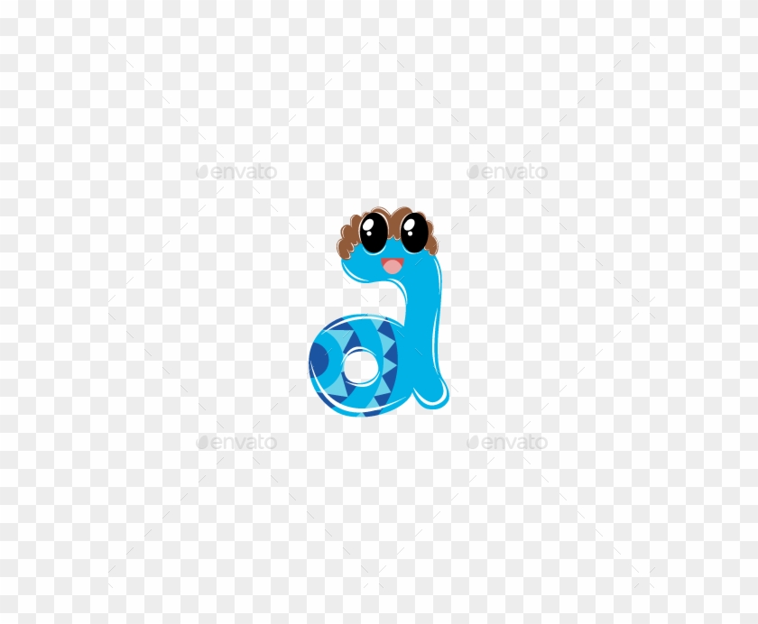 Cartoon Alphabet Small Letters - Small Letter A Cartoon #404832