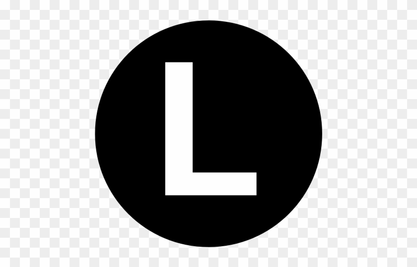 Letter L In A Circle #404915