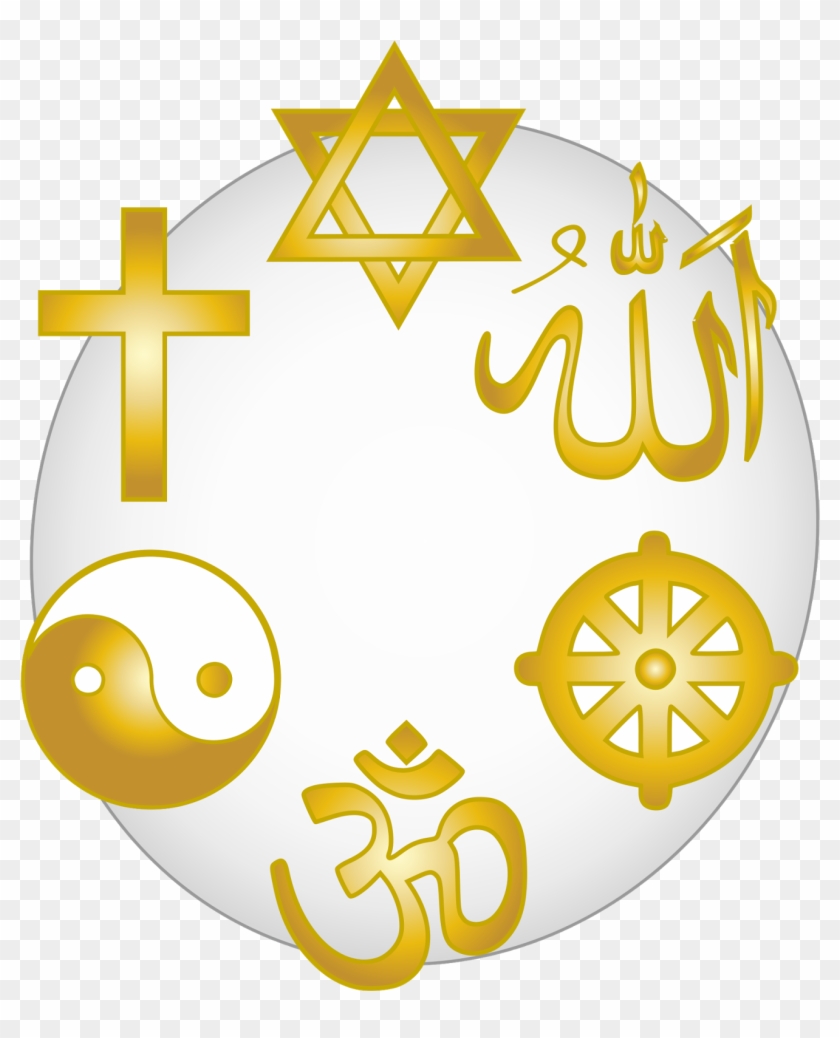 Religion Clip Art Picture Medium Size - World Religions Clipart #405032