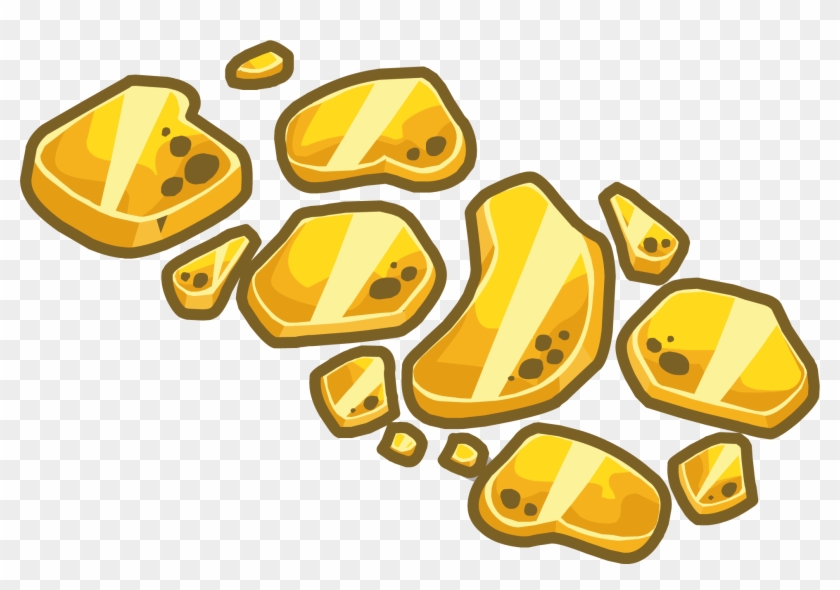 Gold Walkway - Gold Items Club Penguin #405051