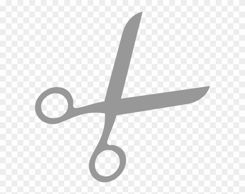 Small - Grey Scissors Png #405078