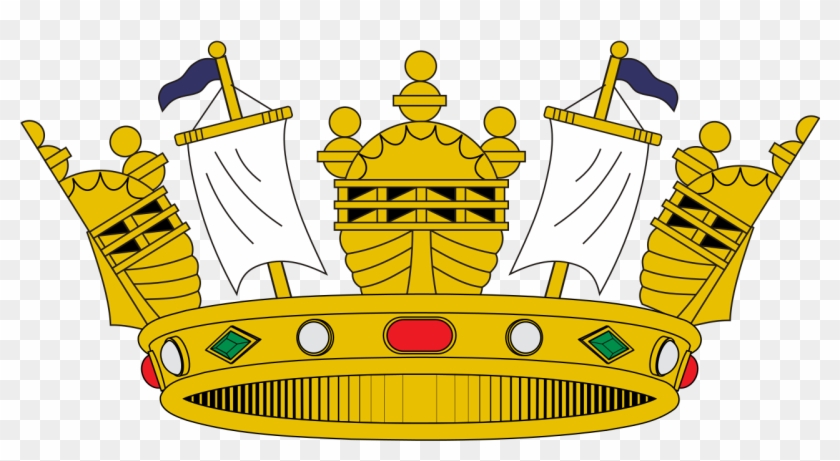 Ymele - Naval Crown - Svg - Naval Crown #405121