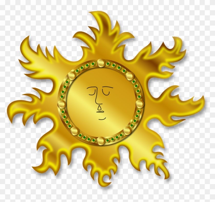 Sun Gold Astrological Astrology Png Image - Astrology #405217