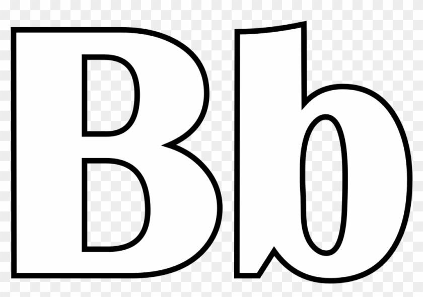 Letter B Coloring Worksheet Coloring Pages - Letter #405357