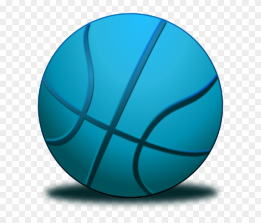 Vector Basketball - Mzayat - Blue Ball Clip Art #405414