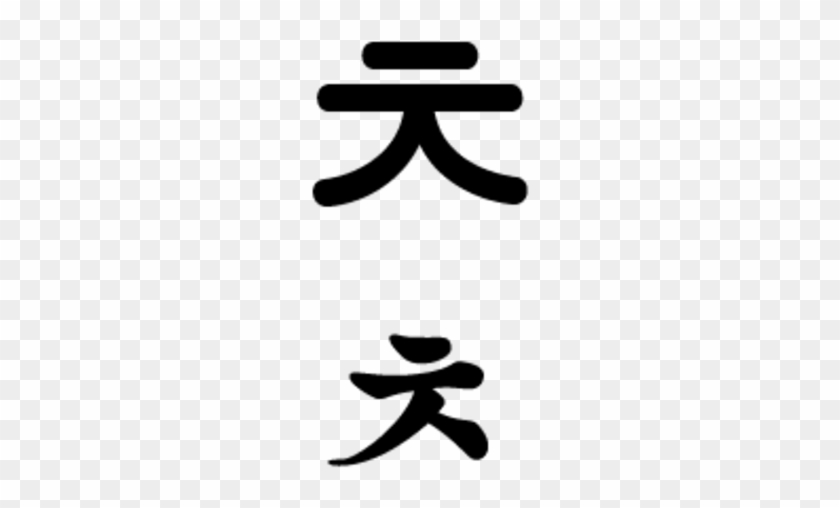 Korean Alphabet Chieut - ㅊ #405453