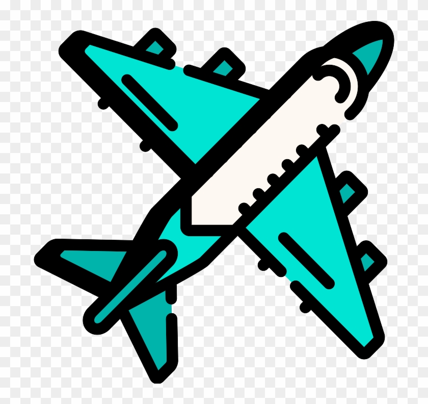 Airplane Aircraft Scalable Vector Graphics Icon - Airplane Aircraft Scalable Vector Graphics Icon #405484
