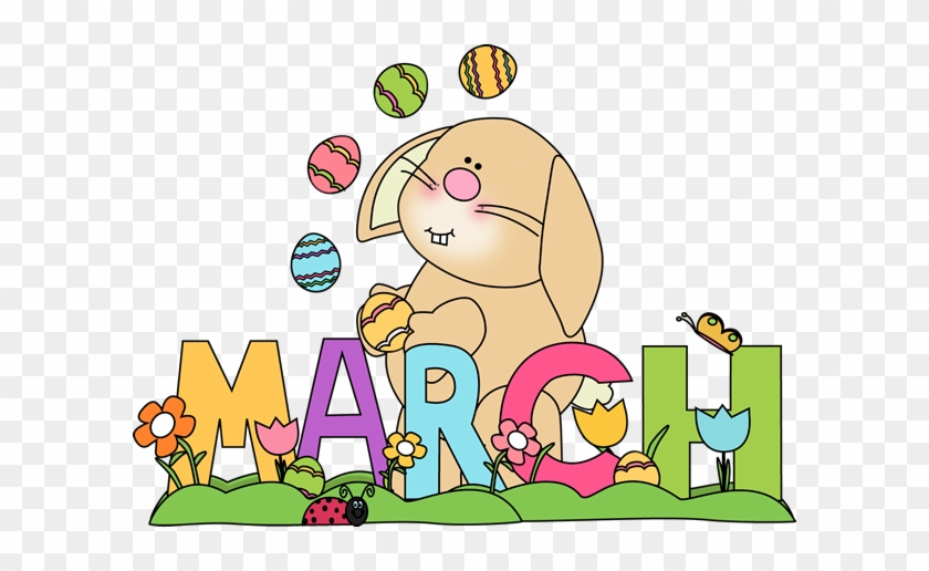 March Clip Art For Teachers - Months Of The Year March #405535
