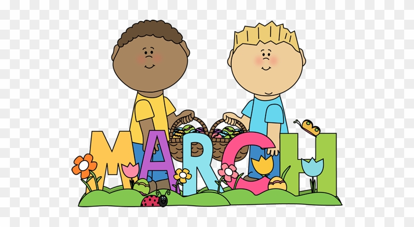 March Clipart - Months Of The Year March #405544