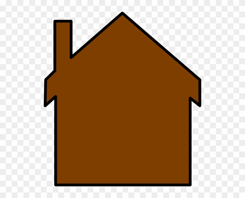 Plain Gingerbread House Clip Art #405547