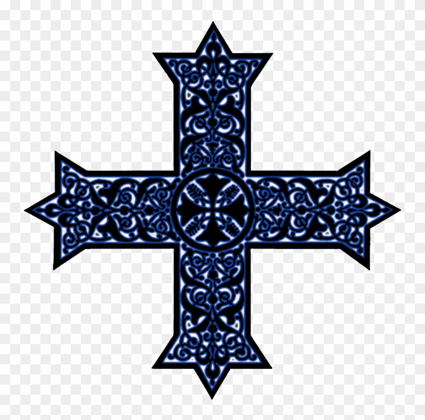 Coptic Crosses In Black, White And Color Combinations - Coptic Cross #405566