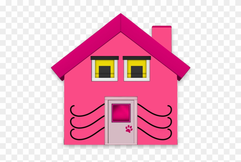 Pink Panther House By Mferis - Home Pink Icon Png #405661