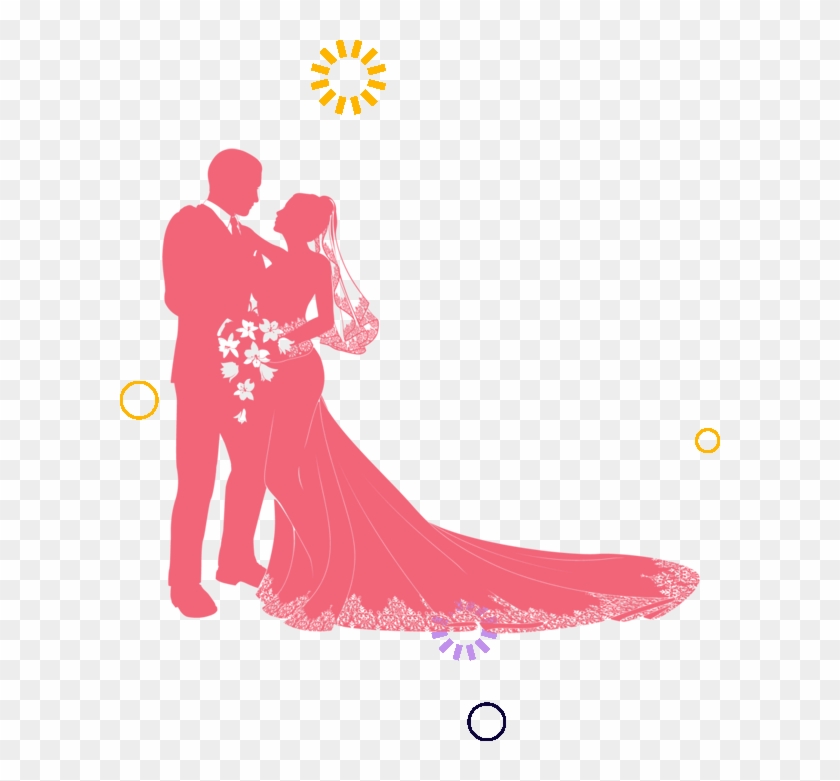 Elshaddai Christian Bridal Shop - Couple Wedding Silhouette #405677