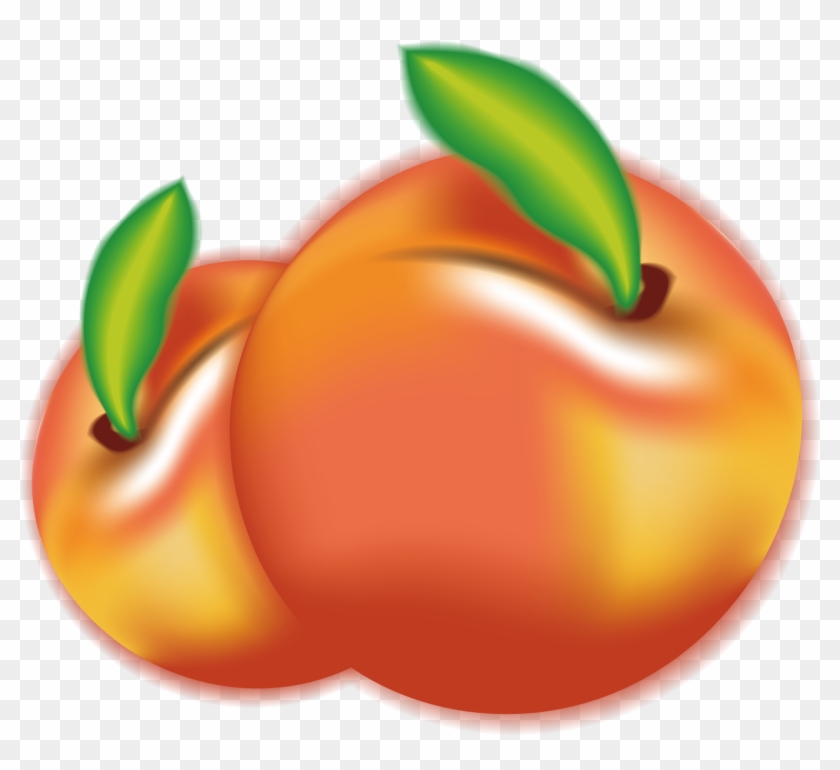 Peach Plum Fruit Euclidean Vector - Peach Plum Fruit Euclidean Vector #405762