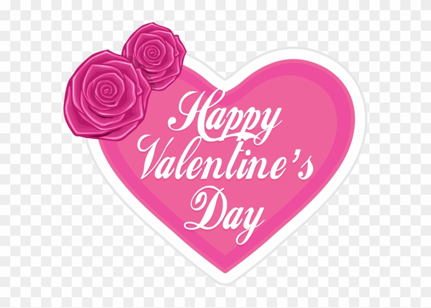 Valentine's Day Clipart Valentine Rose Heart - Happy Valentines Day Son #405868