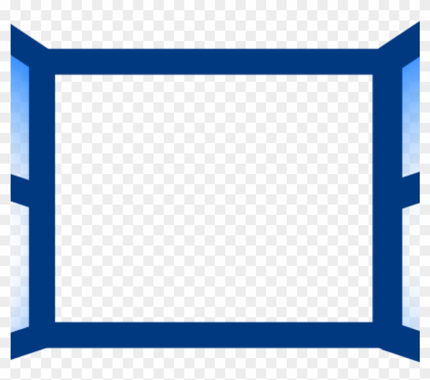 Clipart Window Blue Open Window Clip Art At Clker Vector - Clip Art #405870