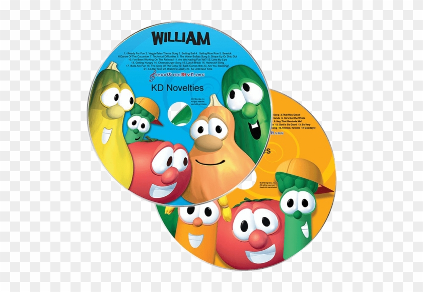 Personalized Veggietales Music Cds Gift Set - Veggie Tales #405948