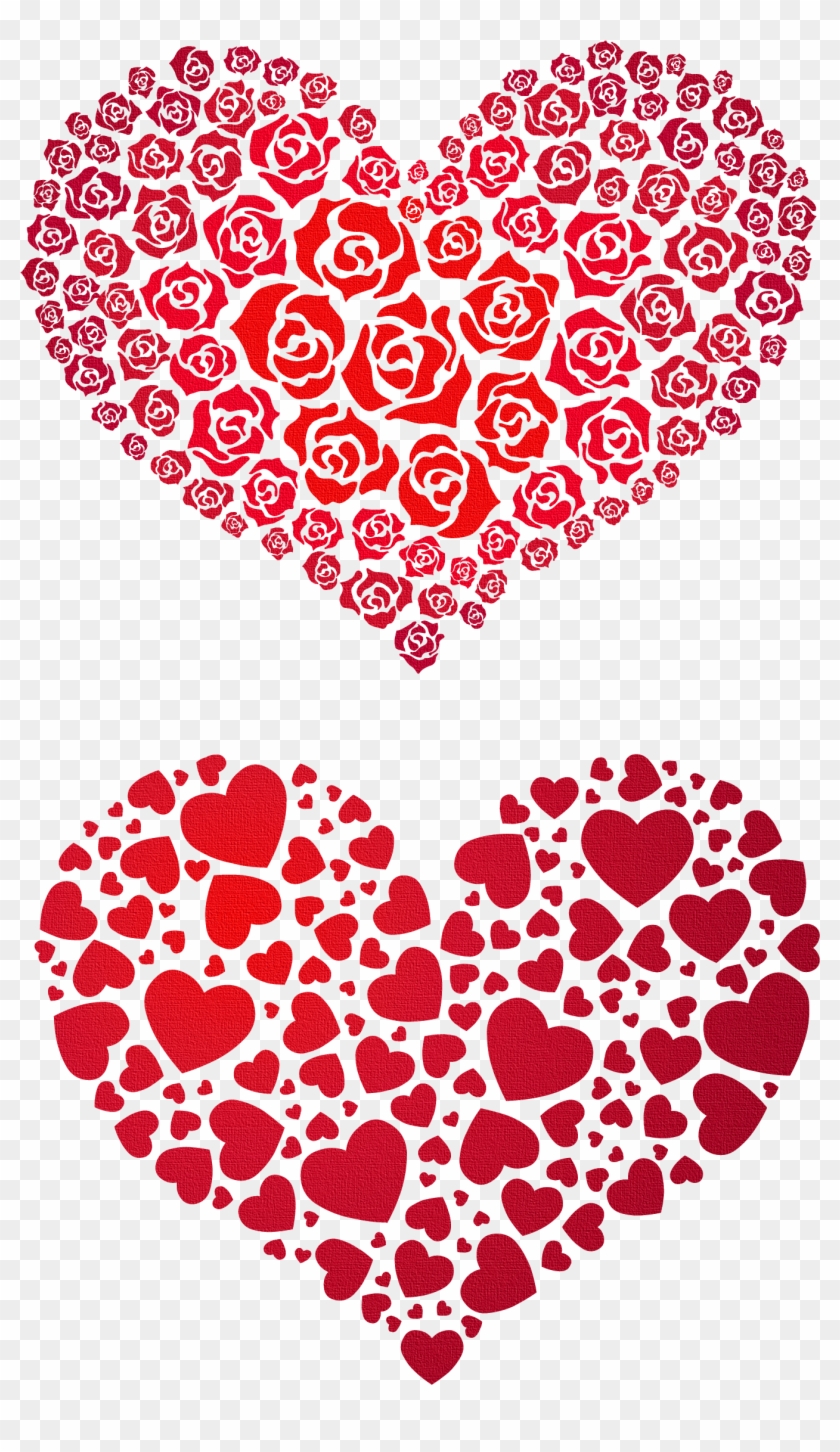 Valentine Heart Png - Sicohome Scrapbook Heart Printed Scrapbook Album ...