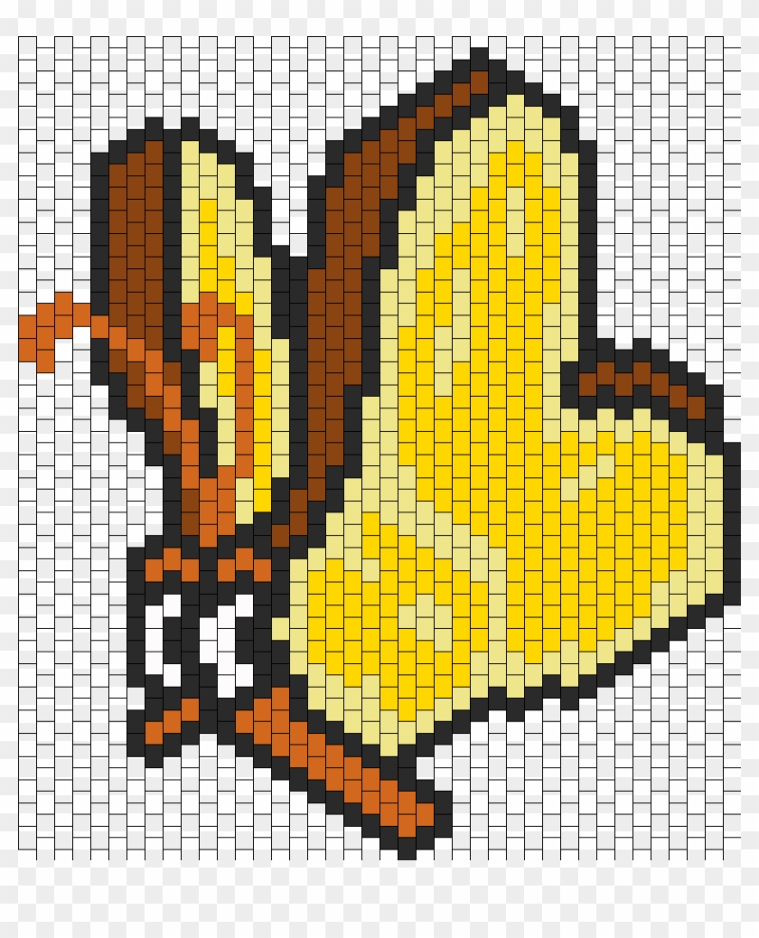 Bread And Butterfly Bead Pattern - Bead #406010