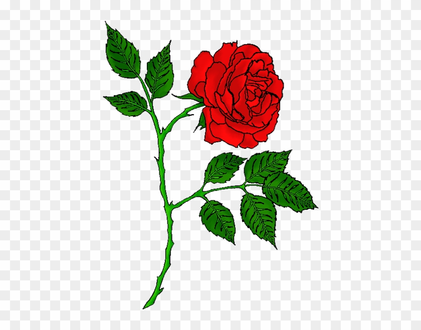 Rose - Red Rose Tattoo Transparent #406082
