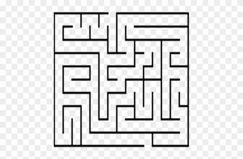 Maze Clip Art - 2d Maze Png #406213