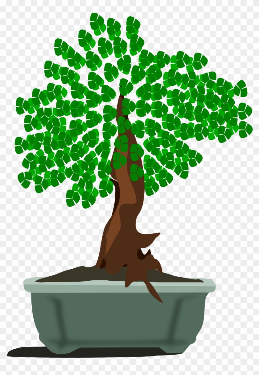 Big Image - Bonsai Clip Art #406267