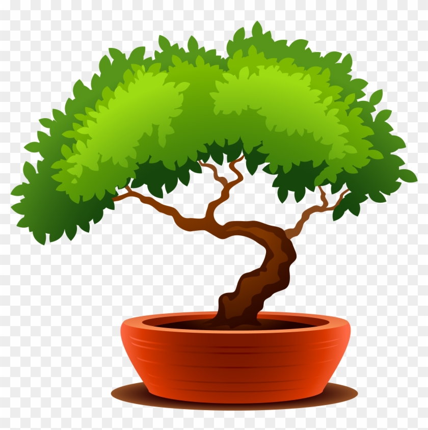 Table Bonsai Furniture Chair - Bonsai Vector #406271