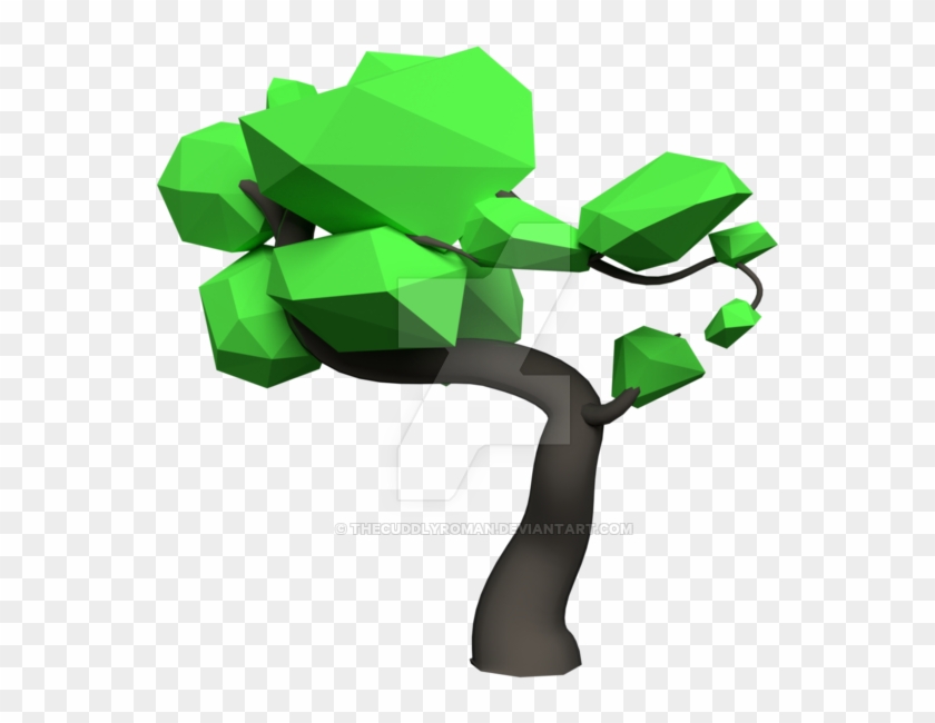 Low Poly Bonsai Tree By Thecuddlyroman - Rendering #406331