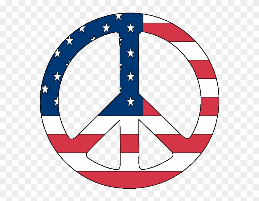 Scalable Vector Graphics Us Flag Peace Symbol Scallywag - Smashblast #406335