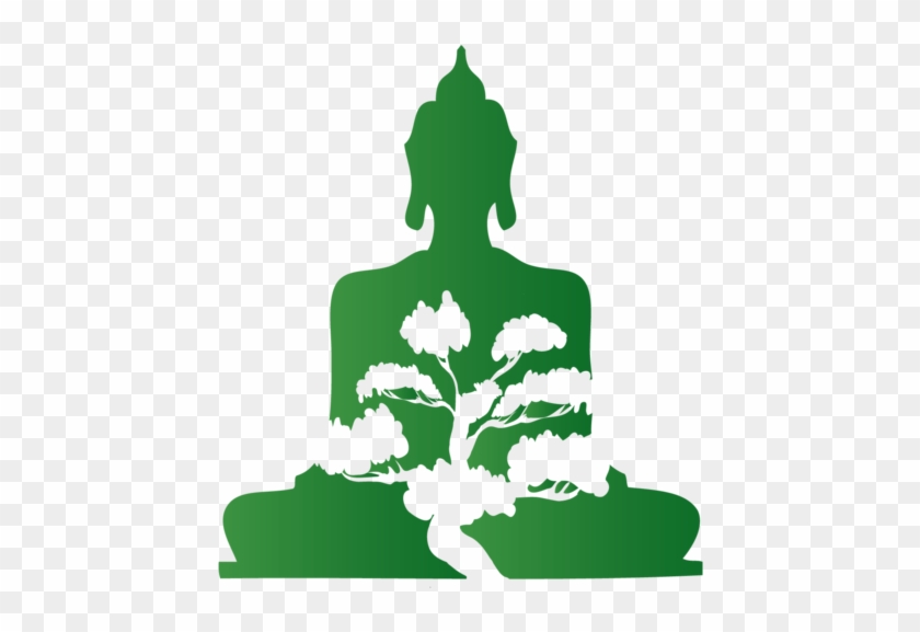 Bonsai Buddha - Icon Buddha Png Green #406391