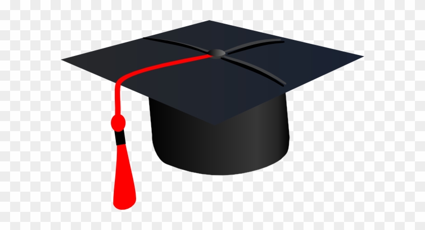 Red Grad Cap Clip Art At Clipart Library - Graduation Cap Clip Art #406510