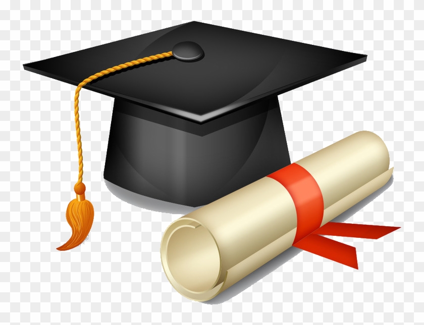 degree cap clipart front and back