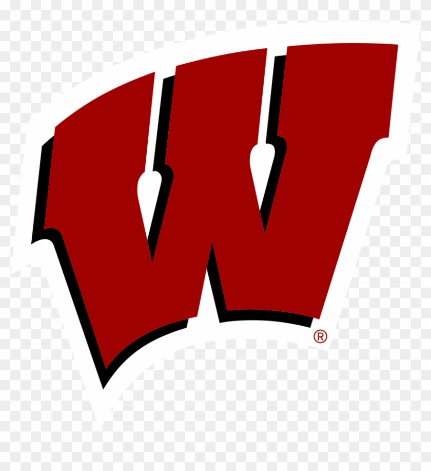The Wisconsin Swimming And Diving Program And Head - University Of Wisconsin Logo #406560