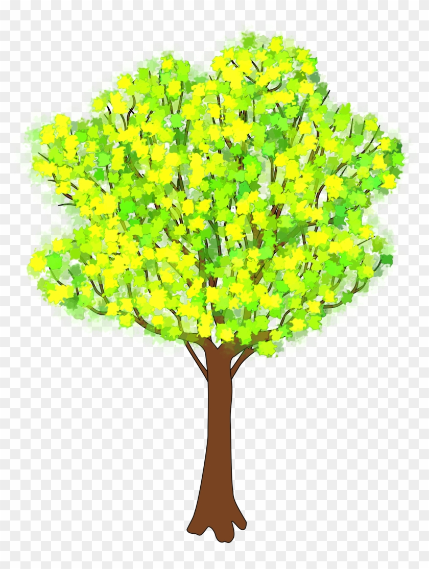Spring Trees Cliparts - Spring Tree Clip Art #406601