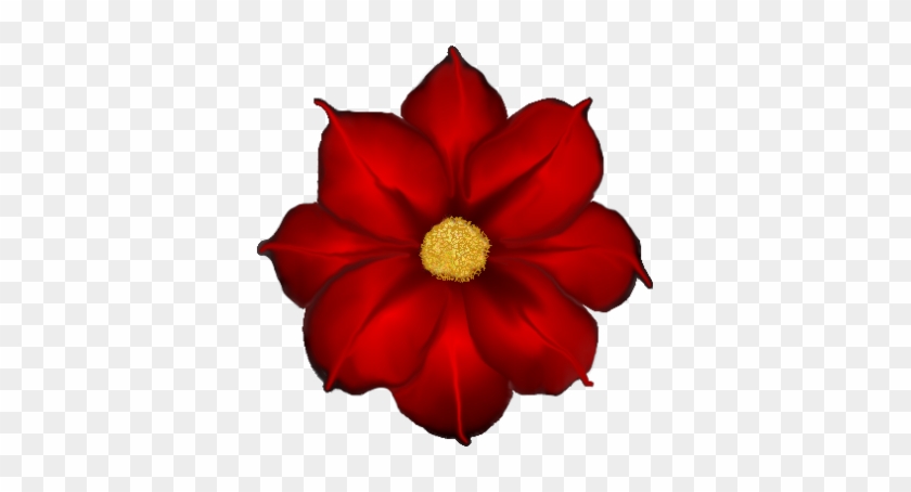 Red Flower Png - Petal #406645