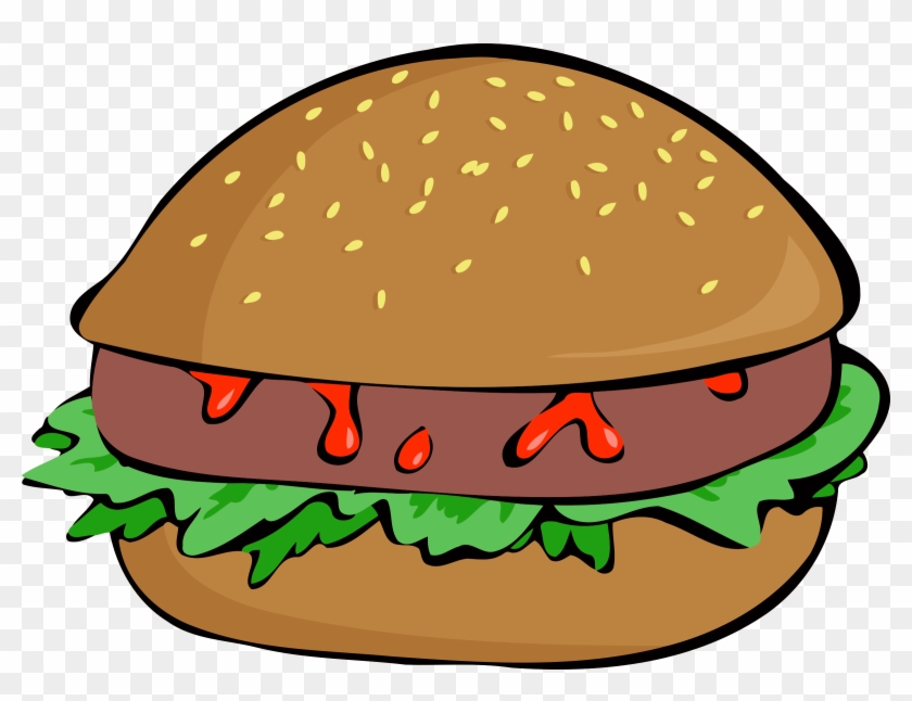 Burger 4 - Burger Clipart #406676