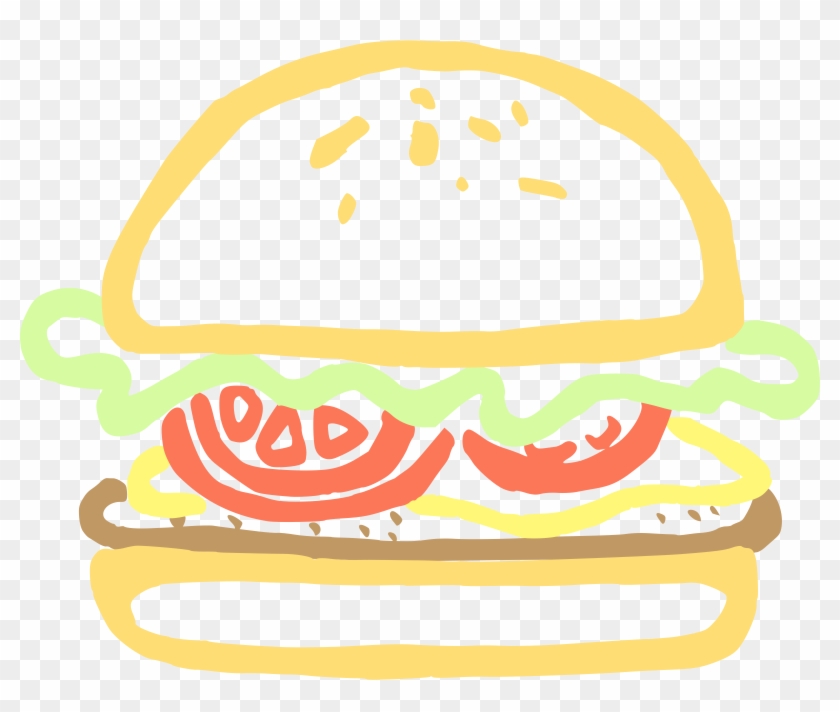 Big Image - Burger Clip Art Png #406679