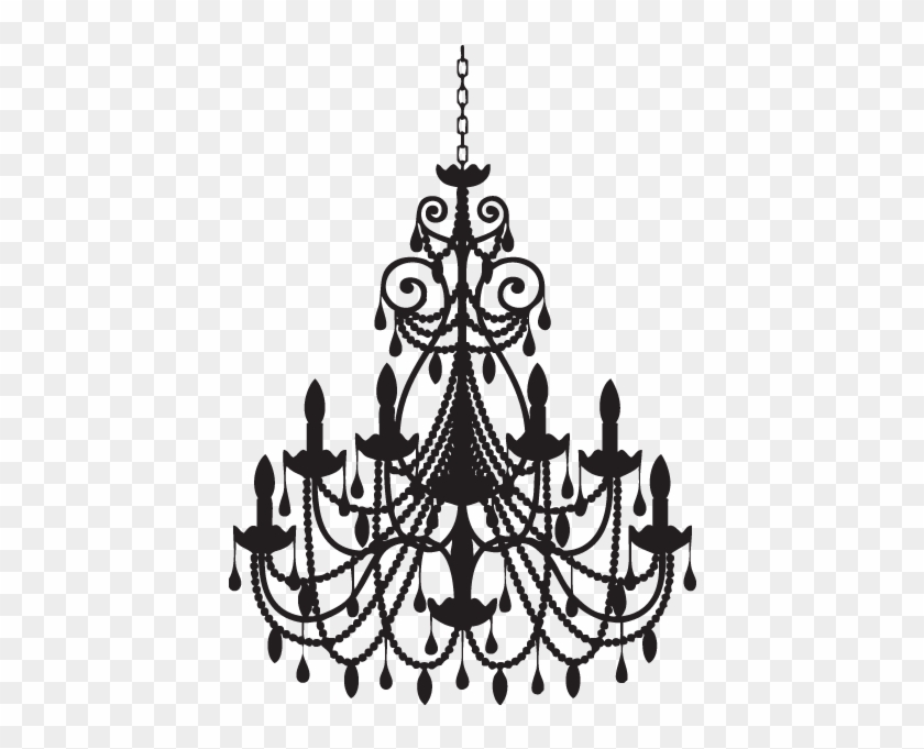 Chandelier Transparent Background - Phantom Of The Opera Chandelier Drawing #406704