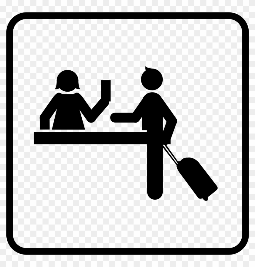Information For Travellers - Baggage Check In Clipart #406715
