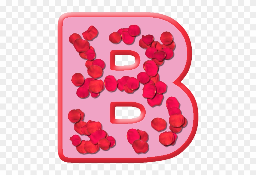 Rose Petals Letter B #406735