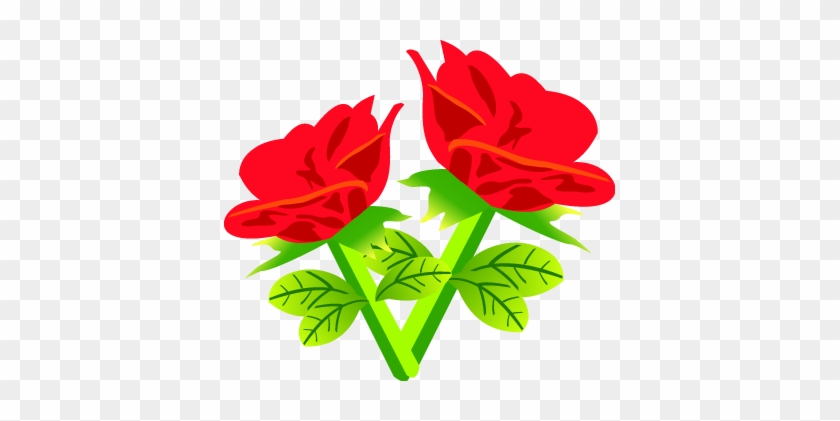 Free Vector Red Rose Flowers - Rose Download #406817