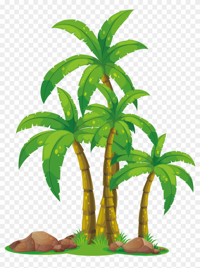Arecaceae Euclidean Vector Clip Art - Palm Tree Clip Art #406924