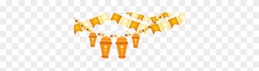 Islamic Style Chandelier Border, Png Lamp, Ramadan - Ramadan Lantern Png #406942