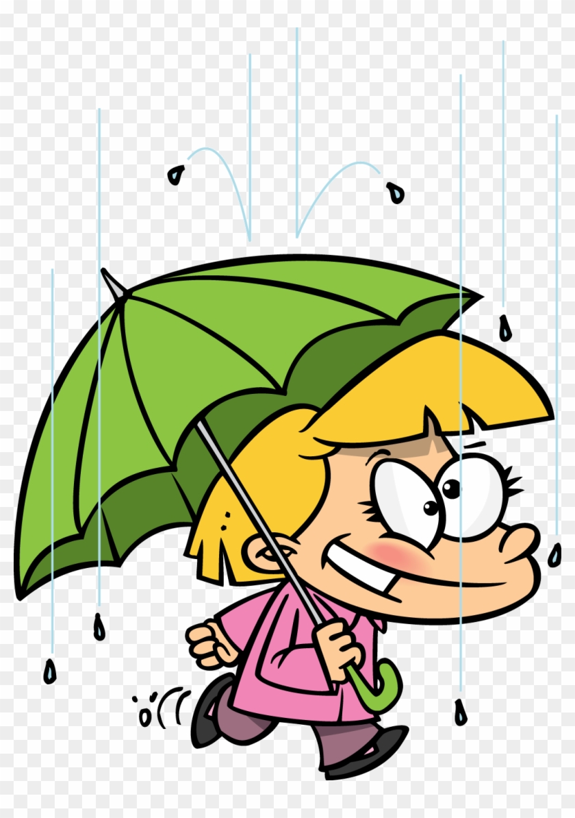 Pin Umbrella And Rain Clipart - Free April Showers Clip Art #406991