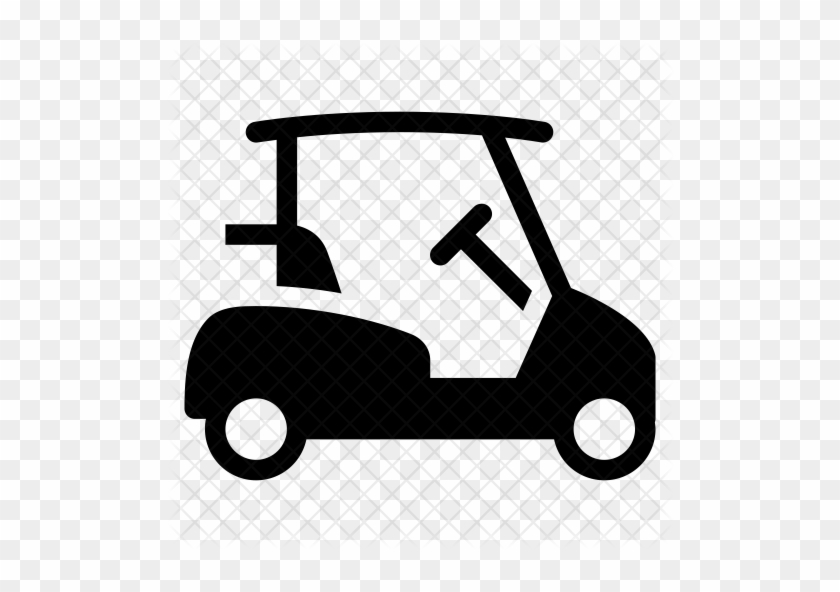 Golf Cart Icon - Golf Cart Icon Png #407070