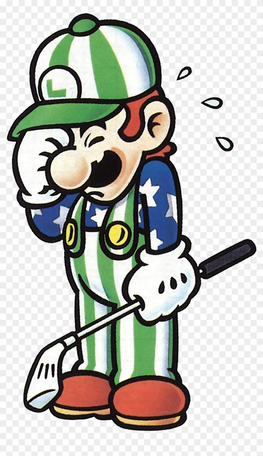 Golfer Clipart - Nes Open Tournament Golf Luigi #407074