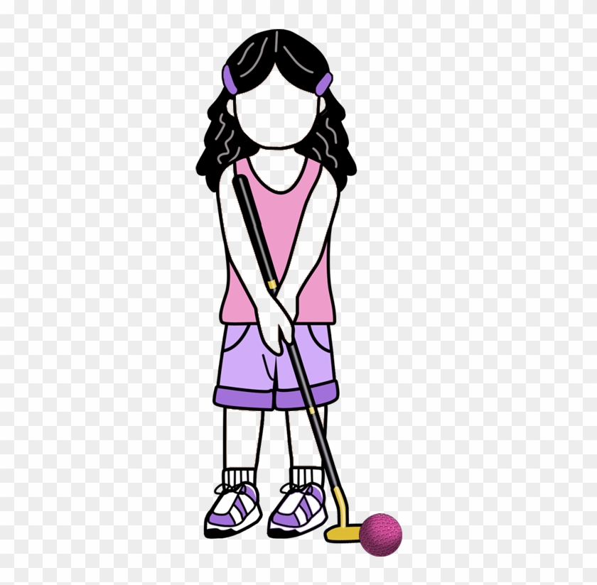 Miniature Golf Kids Birthday T Shirt For Girl Mandys - Illustration #407158